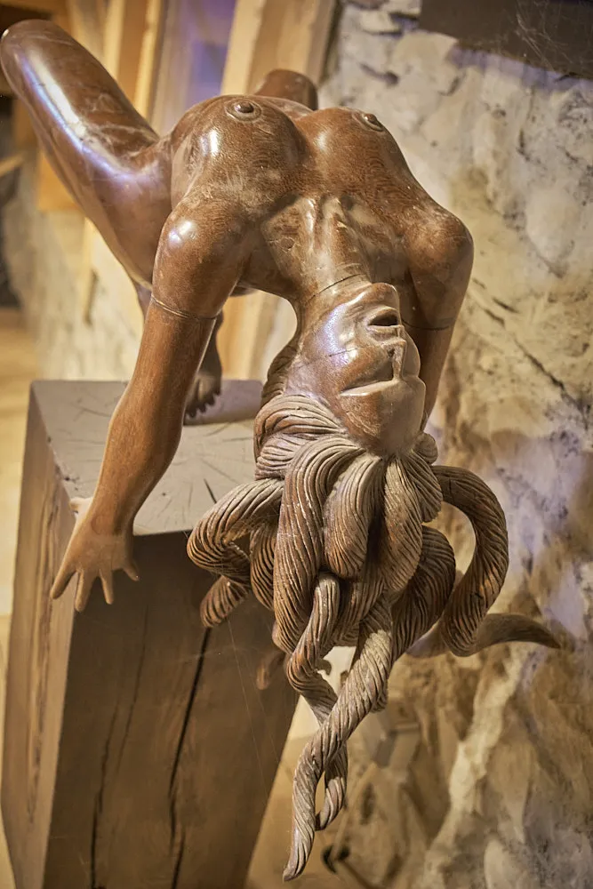 Sculpture de Bruno Barbieri, bois