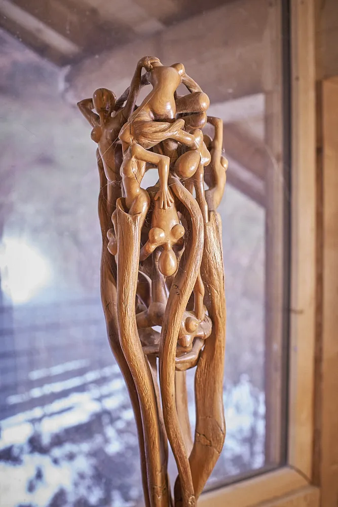 Sculpture de Bruno Barbieri, bois
